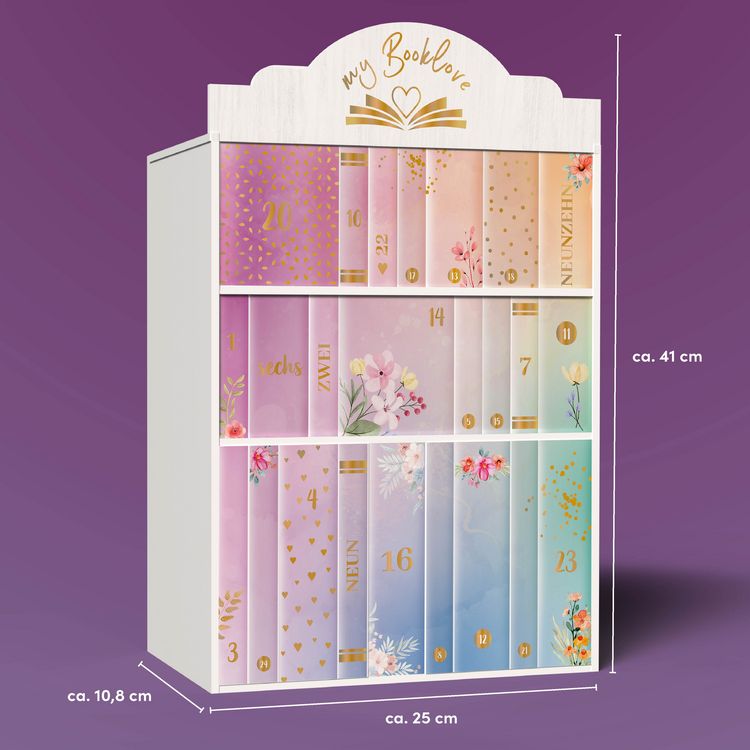 Produktbild: My Booklove Adventskalender - der einzigartige Adventskalender f&uuml;r Buchliebhaberinnen und Buchliebhaber