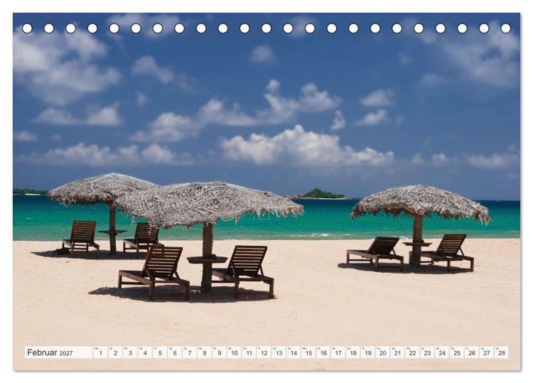 Produktbild: Verliebt in Sri Lanka (Tischkalender 2027 DIN A5 quer), CALVENDO Monatskalender