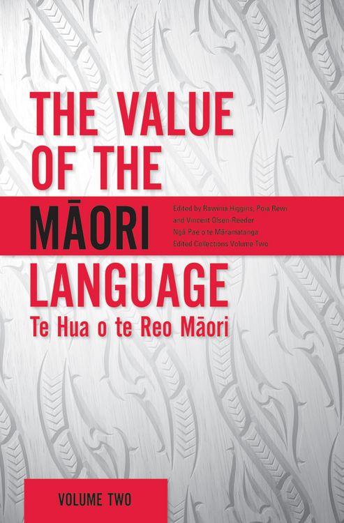 Produktbild: The Value of the Maori Language