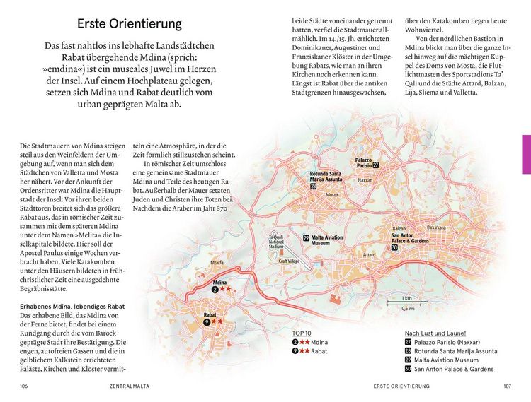 Produktbild: Baedeker SMART Reisef&uuml;hrer Malta