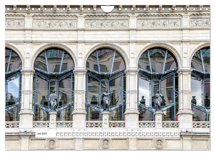 Produktbild: Wien Facettenreiche Metropole (Wandkalender 2027 DIN A4 quer), CALVENDO Monatskalender