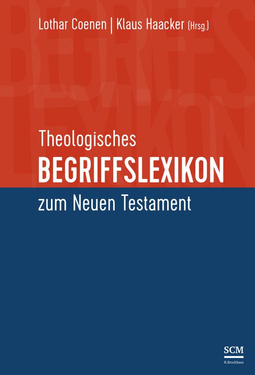Produktbild: Theologisches Begriffslexikon zum Neuen Testament