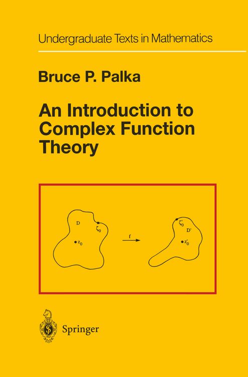 Produktbild: An Introduction to Complex Function Theory