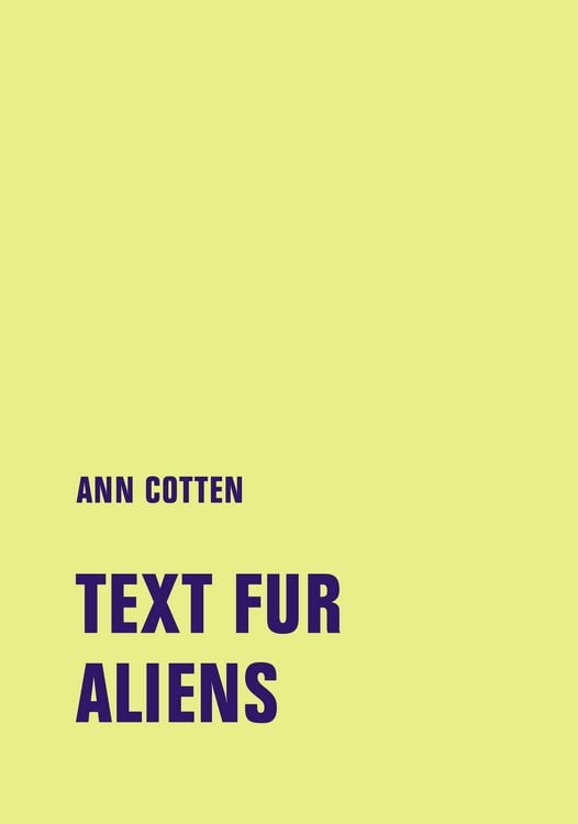 Produktbild: Text fur Aliens