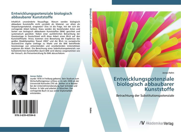 Produktbild: Entwicklungspotenziale biologisch abbaubarer Kunststoffe