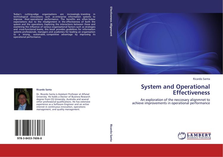 Produktbild: System and Operational Effectiveness