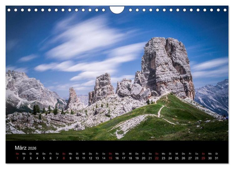 Produktbild: Meine Sicht der Alpen (Wandkalender 2026 DIN A4 quer), CALVENDO Monatskalender
