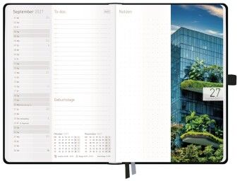 Produktbild: Ch&auml;ff-Timer Premium 26/27 17 Monate A5 [schwarz]