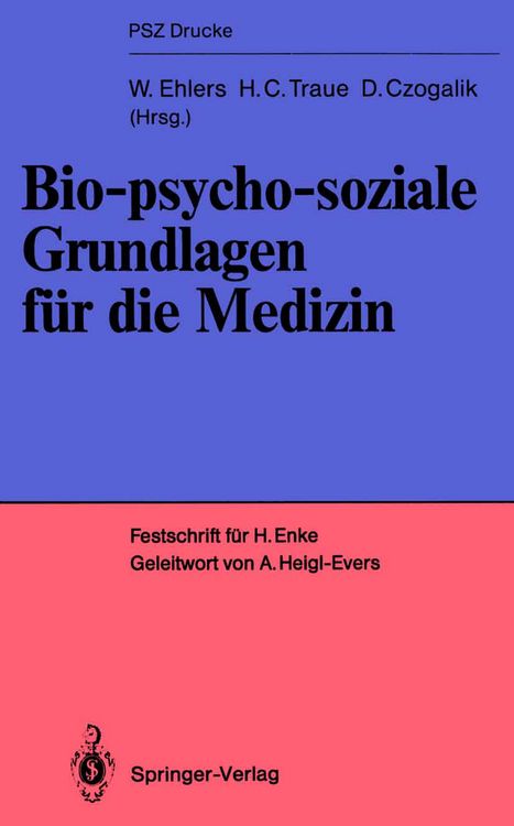 Produktbild: Bio-psycho-soziale Grundlagen f&uuml;r die Medizin