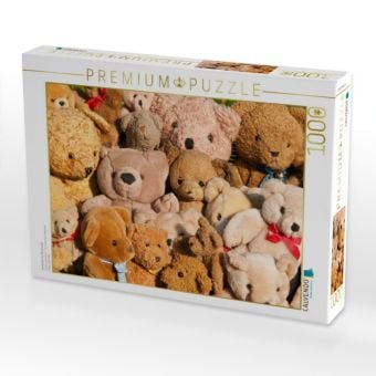 Produktbild: CALVENDO Puzzle Kunterbunte B&auml;renwelt | 1000 Teile Lege-Gr&ouml;&szlig;e 64x48cm Foto-Puzzle f&uuml;r gl&uuml;ckliche Stunden