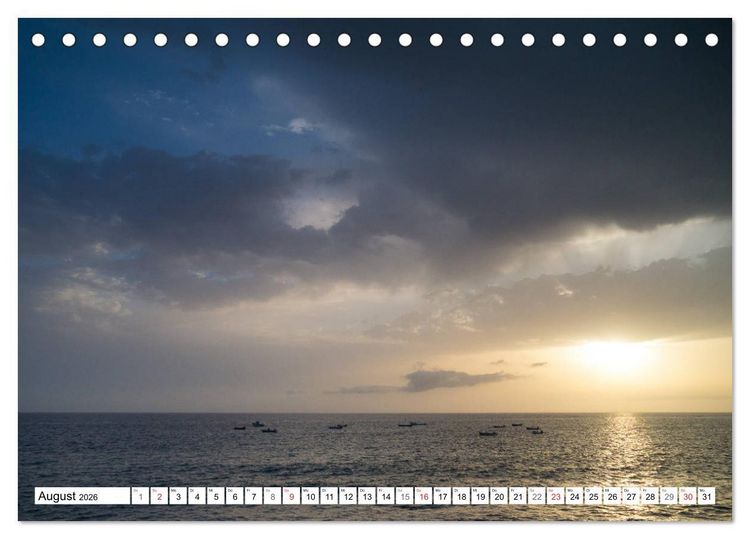 Produktbild: Gran Canaria - Fesselnde Landschaften (Tischkalender 2026 DIN A5 quer), CALVENDO Monatskalender