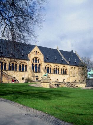 Produktbild: CALVENDO Puzzle Romanische Kaiserpfalz in Goslar | 1000 Teile Lege-Gr&ouml;&szlig;e 64x48cm Foto-Puzzle f&uuml;r gl&uuml;ckliche Stunden