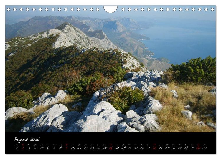 Produktbild: Kroatiens K&uuml;ste (Wandkalender 2026 DIN A4 quer), CALVENDO Monatskalender