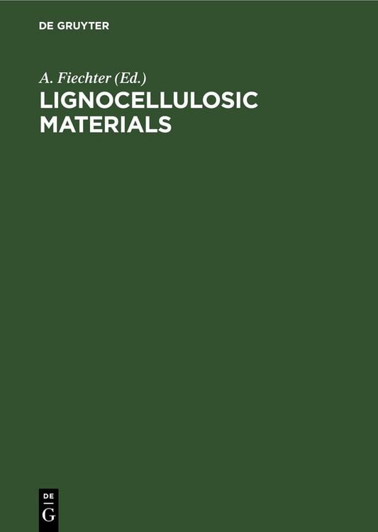 Produktbild: Lignocellulosic Materials