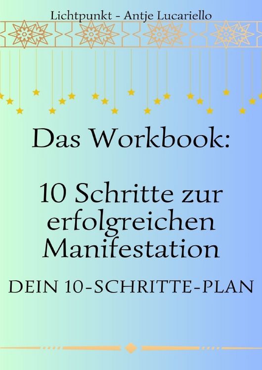 Produktbild: Workbook - 10 Schritte zur erfolgreichen Manifestation