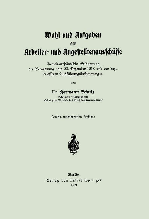 Produktbild: Wahl und Aufgaben der Arbeiter- und Angestelltenaussch&uuml;sse