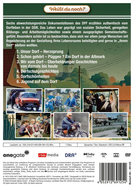 Produktbild: Wei&szlig;t du noch? - Dorfleben in der DDR