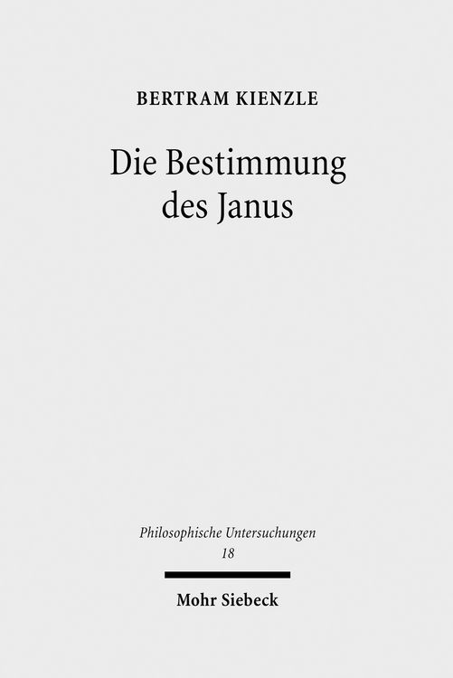 Produktbild: Die Bestimmung des Janus