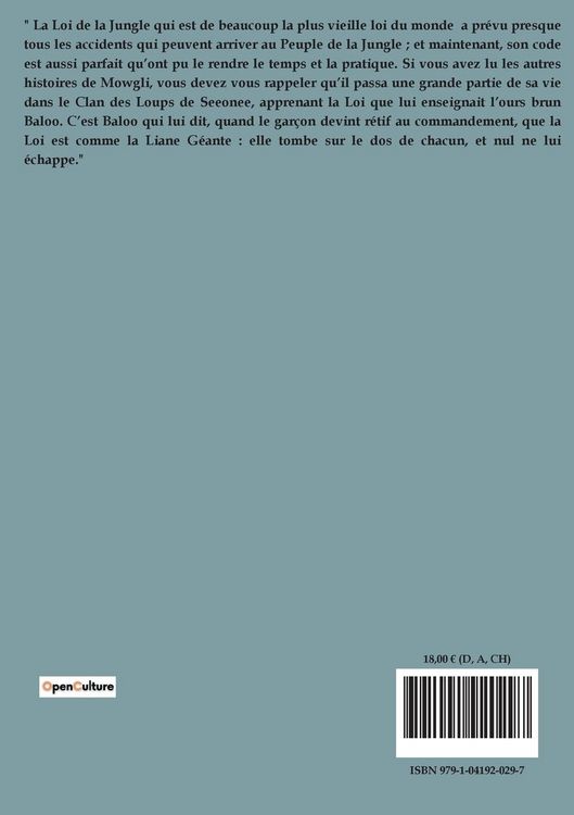 Produktbild: Le Second Livre de la jungle