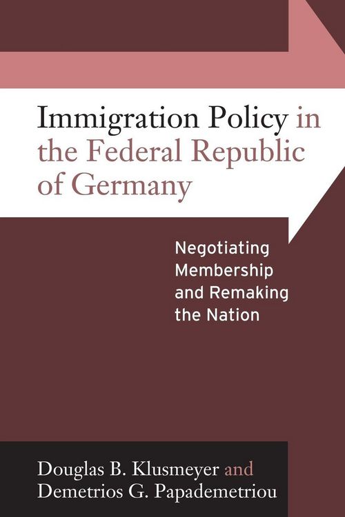 Produktbild: Immigration Policy in the Federal Republic of Germany