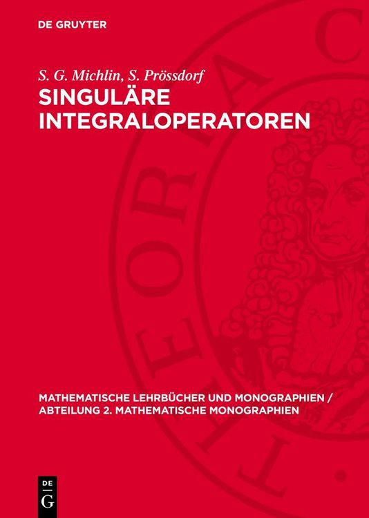 Produktbild: Singul&auml;re Integraloperatoren