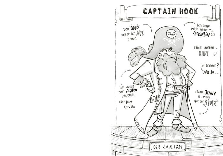 Produktbild: Ich, Captain Hook, und die verfluchte Schatzinsel – Wilde Piraten erzählen