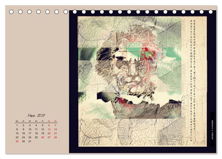 Produktbild: Beethoven - Pastorale im Aufbruch (Tischkalender 2027 DIN A5 quer), CALVENDO Monatskalender