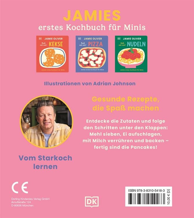 Produktbild: Jamies erstes Kochbuch f&uuml;r Minis. Back mit mir! Pancakes