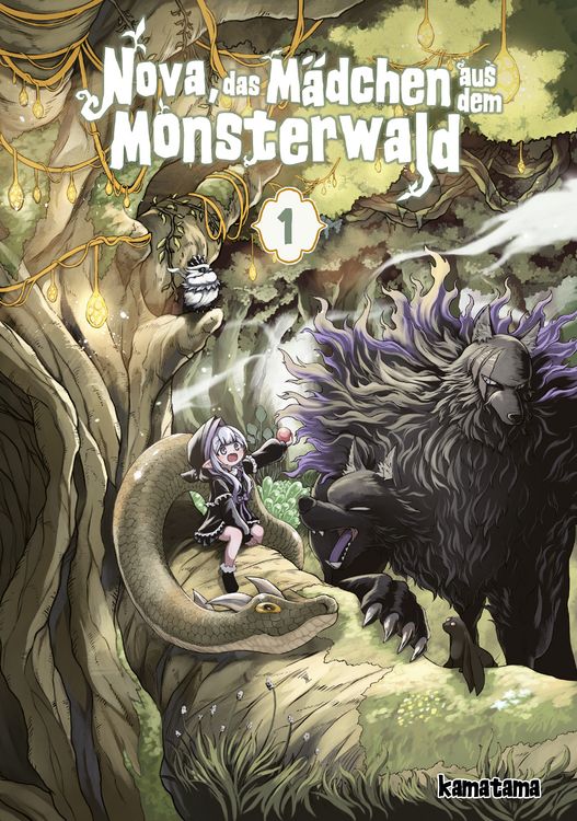 Produktbild: Nova, das M&auml;dchen aus dem Monsterwald &ndash; Band 01