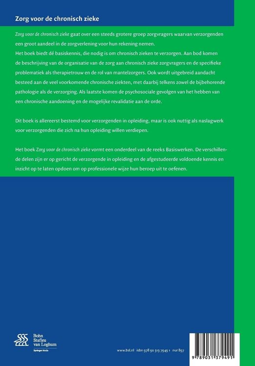 Produktbild: Zorg voor de chronisch zieke