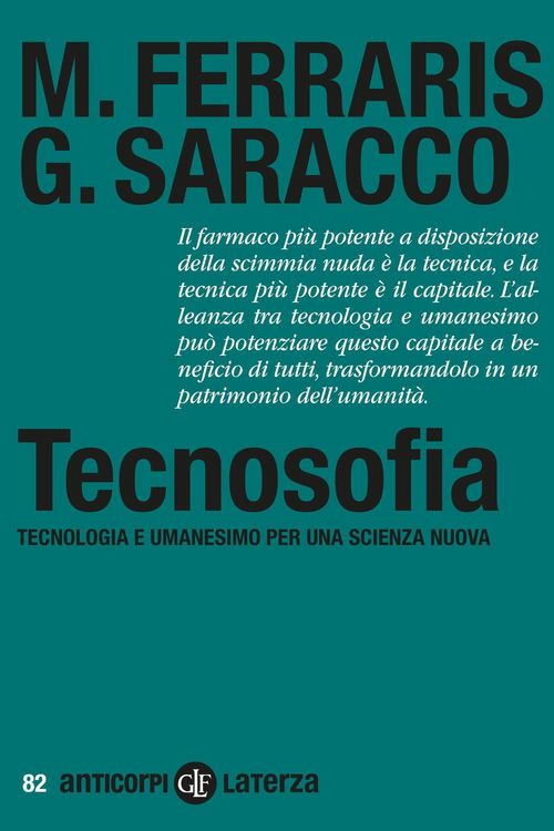 Produktbild: Tecnosofia. Tecnologia e umanesimo per una scienza nuova