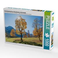 Produktbild: CALVENDO Puzzle Herbstlandschaft am Ahornboden im Karwendel | 1000 Teile Lege-Gr&ouml;&szlig;e 64x48cm Foto-Puzzle f&uuml;r gl&uuml;ckliche Stunden