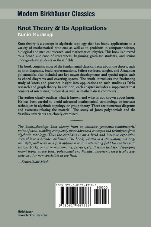 Produktbild: Knot Theory and Its Applications