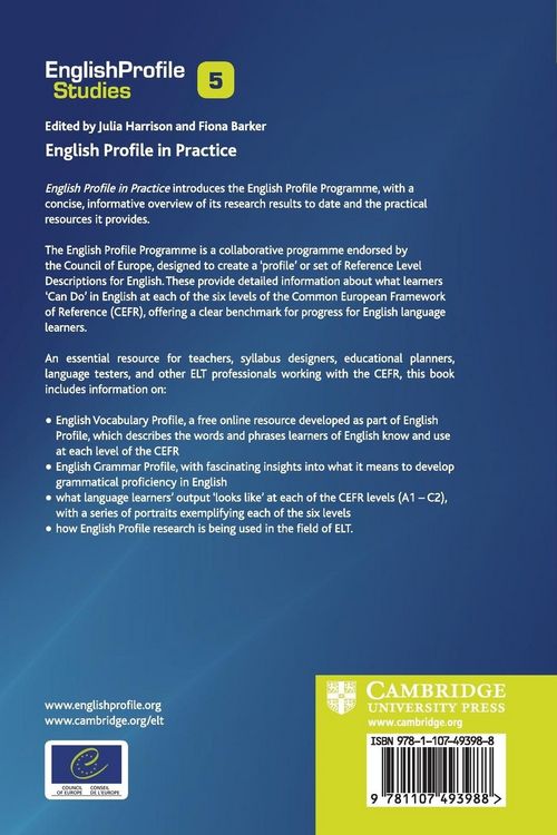 Produktbild: English Profile in Practice