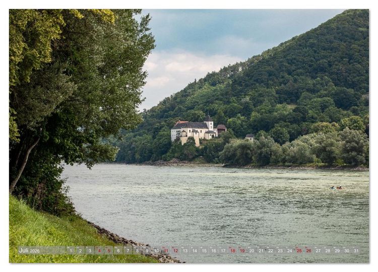 Produktbild: Zauberhafte Wachau (hochwertiger Premium Wandkalender 2026 DIN A2 quer), Kunstdruck in Hochglanz
