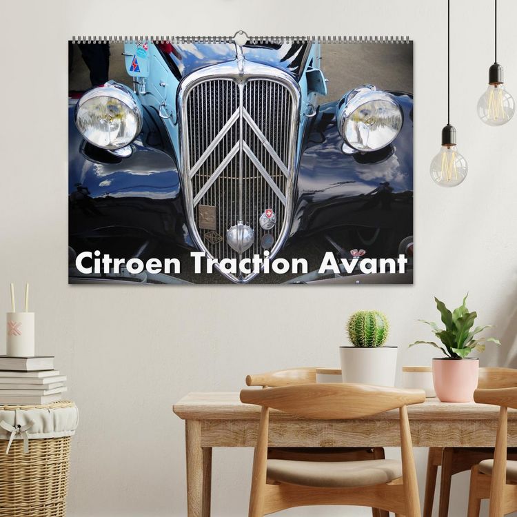 Produktbild: Citroen Traction Avant (Wandkalender 2026 DIN A2 quer), CALVENDO Monatskalender