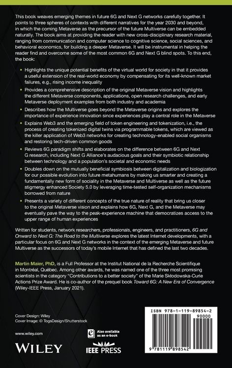 Produktbild: 6g and Onward to Next G