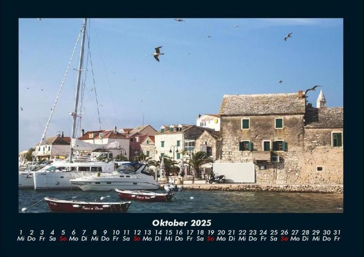 Produktbild: Boote und Segelschiffe 2025 Fotokalender DIN A4