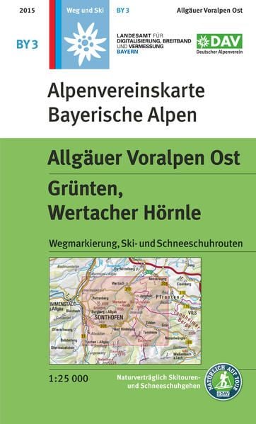 Produktbild: DAV Bayerische Alpen 03. Allg&auml;uer Voralpen Ost