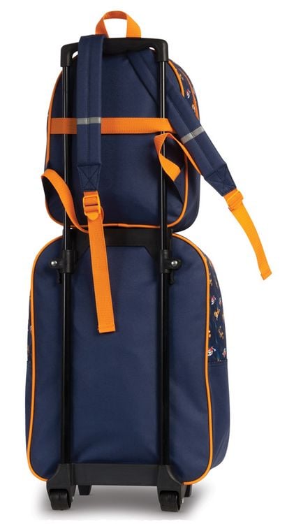 Produktbild: SIEBER Gl&uuml;hw&uuml;rmchen - Kindertrolley Paw Patrol, marineblau/orange, 20 Liter