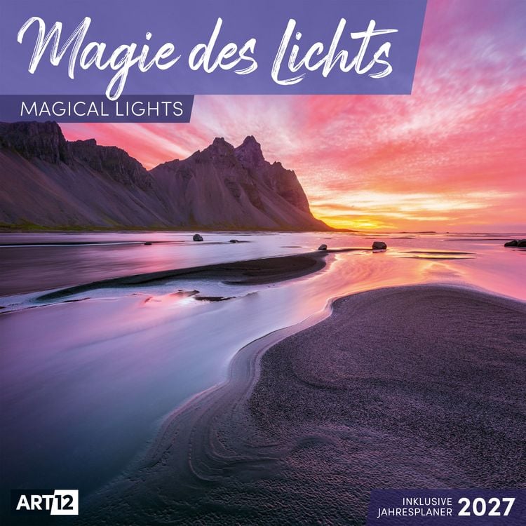 Produktbild: Magie des Lichts Kalender 2027 - 30x30 - Art12