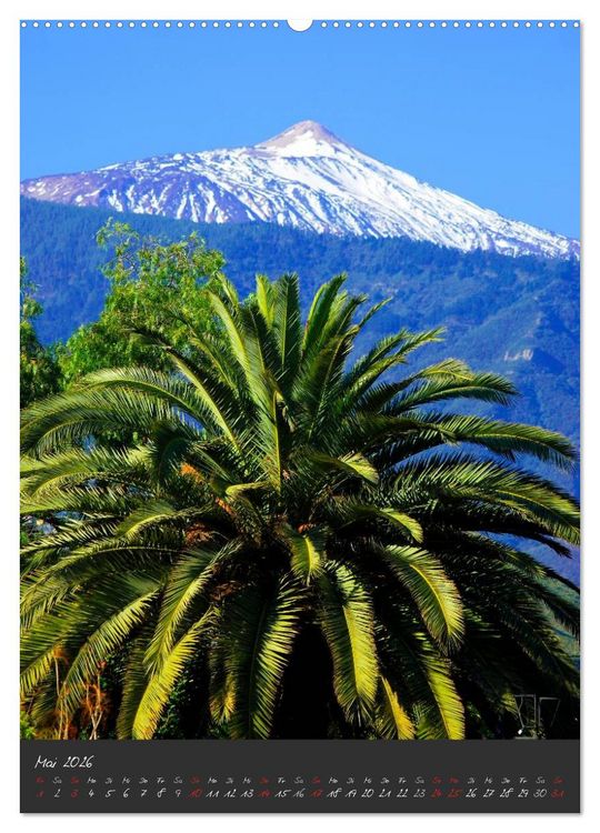 Produktbild: TENERIFFA (Wandkalender 2026 DIN A2 hoch), CALVENDO Monatskalender