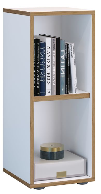 Produktbild: Holz B&uuml;ro Regal B&uuml;cher Ordner Aktenregal Salia 2f