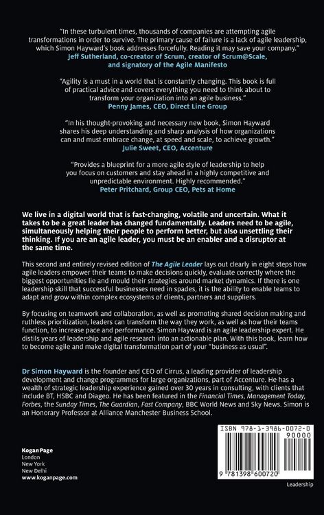 Produktbild: The Agile Leader