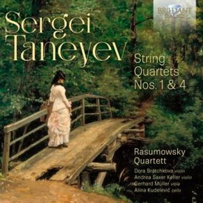 Produktbild: Taneyev:String Quartets Nos.1&4