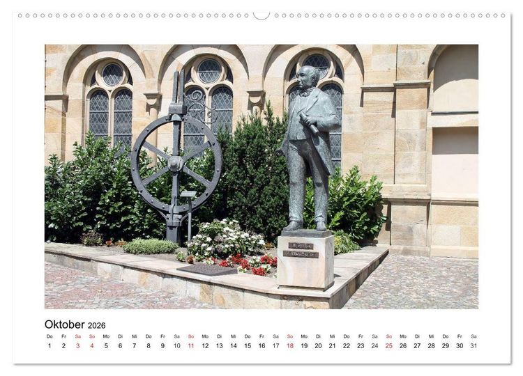 Produktbild: Die Friedensstadt Osnabr&uuml;ck (Wandkalender 2026 DIN A2 quer), CALVENDO Monatskalender