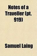 Produktbild: Notes of a Traveller (PT. 919)
