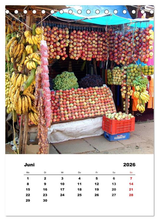 Produktbild: In Kerala (Tischkalender 2026 DIN A5 hoch), CALVENDO Monatskalender