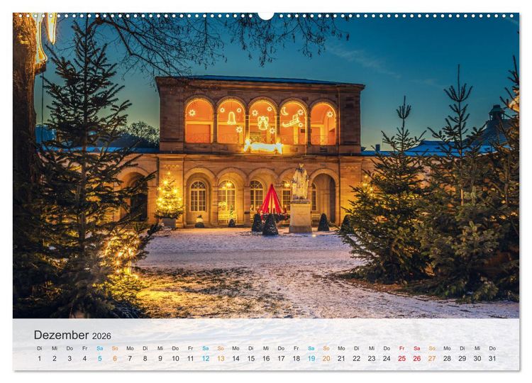Produktbild: Bad Kissingen - Welterbe-Kurstadt (hochwertiger Premium Wandkalender 2026 DIN A2 quer), Kunstdruck in Hochglanz