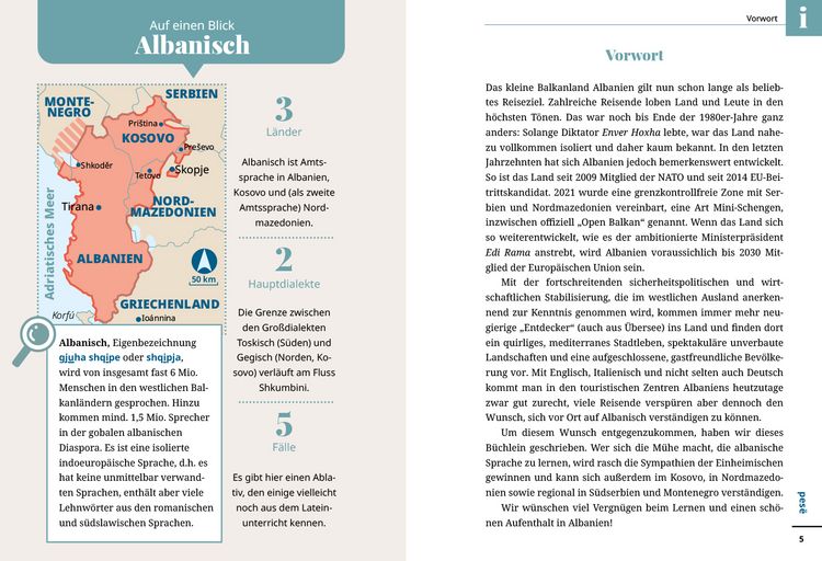 Produktbild: Reise Know-How Sprachf&uuml;hrer Albanisch - Wort f&uuml;r Wort